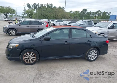 2010 Toyota Corolla S из США, поврежденный, VIN 2T1BU4EE5AC288971